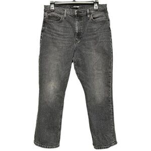 Hudson Women’s Holly High-Rise Crop Bootcut Jeans Five‎ Pocket Black Size 30